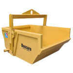 Bena-haba deșeuri moloz 1000 lt auto-descărcare