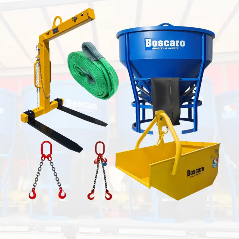 Accesorii macarale pentru șantier