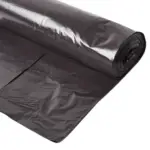 Folie polietilenă neagra 90 microni 4x25 m rola