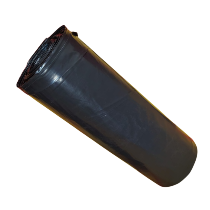 Folie polietilenă neagra 90 microni 4x25 m rola